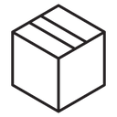 Delivering box icon