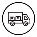 Delivery truck icon