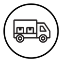 Delivery truck icon