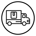 Delivery truck icon