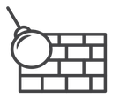 Demolition Wrecking Ball icon