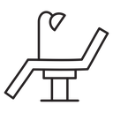 Dental chair icon
