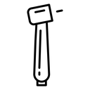 Dental nozzle drill icon