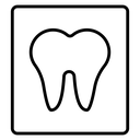 Dental X ray icon