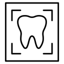 Dental x ray icon