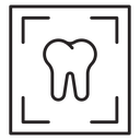 Dental X ray icon