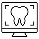 Dental X ray icon