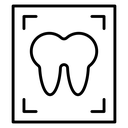 Dental X ray icon