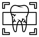 Dental X ray icon