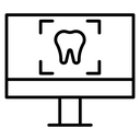 Dental X ray icon