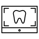 Dental X ray icon