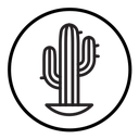 Desert cactus icon