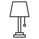 Desk lamp icon