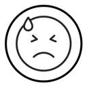 Desperate emoji icon
