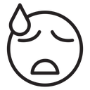 Desperate emoji icon