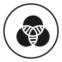 Diagram venn icon