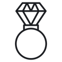 Diamond ring 4 icon