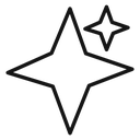 Diamond star icon