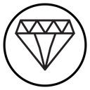 Diamond star icon
