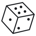 Dice 3 icon