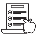 Diet plan icon