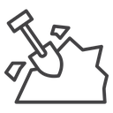 Digging icon