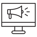 Digital marketing icon