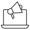Digital marketing icon