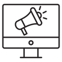 Digital marketing icon