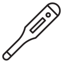 Digital thermometer icon