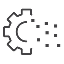 Digital transformation icon