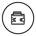Digital wallet icon