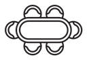 Dining table icon