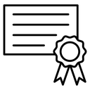 Diploma Award Ribbon icon