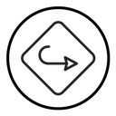 Directions icon