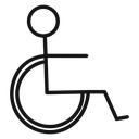 Disability Wheel Chair icon