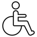 Disability Wheel Chair icon
