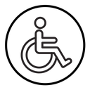 Disability Wheel Chair icon