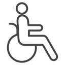 Disabled man 2 icon