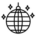 Disco ball 3 icon
