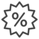 Discount Badge icon