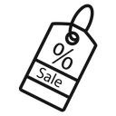 Discount on Sale icon