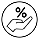 Discount on Sale icon