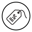 Discount tag icon