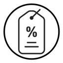 Discount tag icon