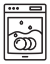 Dish washer icon