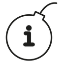 Disruptive innovation Black Outline icon