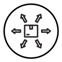 Distribution icon