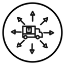 Distribution icon