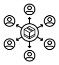 Distribution channel icon